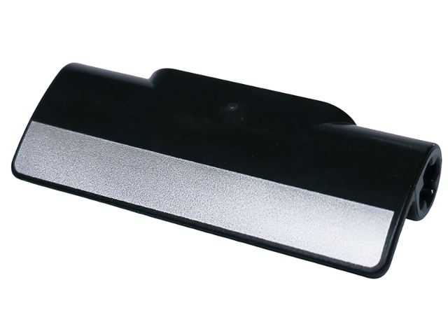 Lego Technic, Panel Curved 2 x 5 x 1 with Silver Stripe Pattern