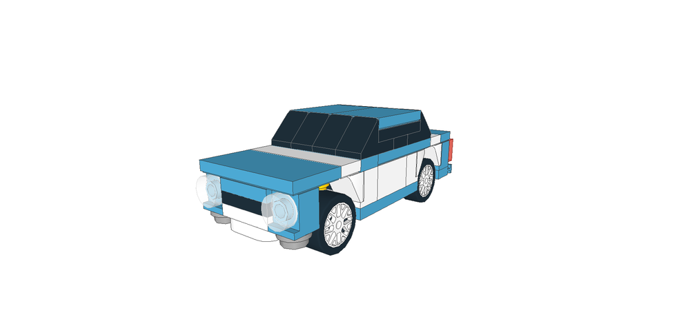 Lego Ford Escort 1600 RS Mk1 Rally