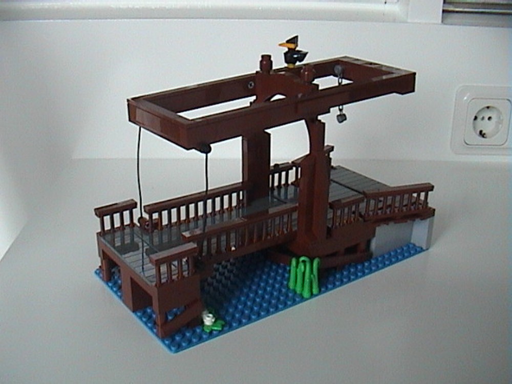 Lego Old Wooden Drawbridge