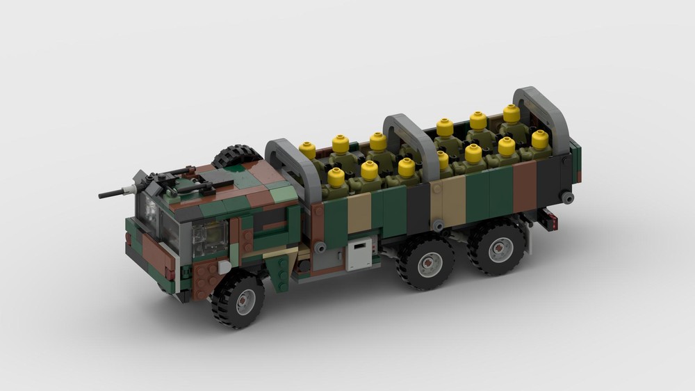 Lego MAN KAT1Truck 6x6 | 1:34 Scale
