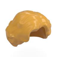 Lego Hair Short Wavy with Side Part / Ochre Yellow