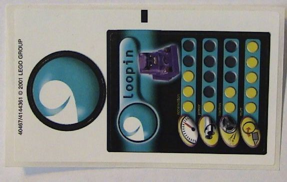 Lego Sticker Sheet for Set 4568-1