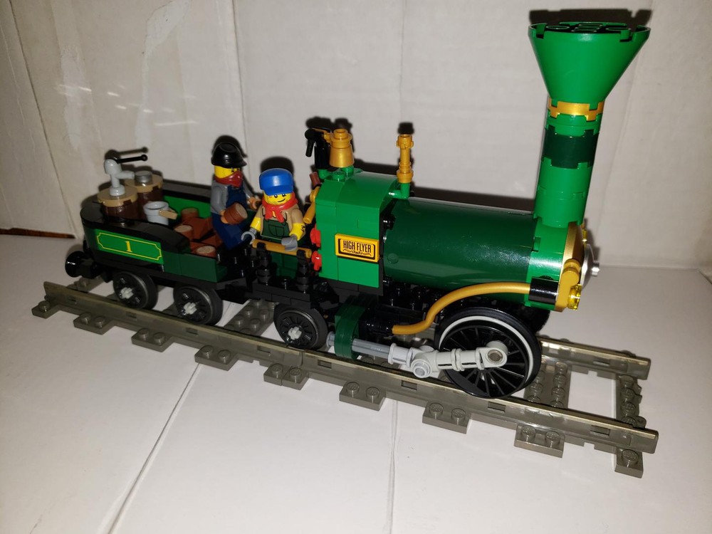 Lego 0-2-2 Steam Locomotive "High Flyer"