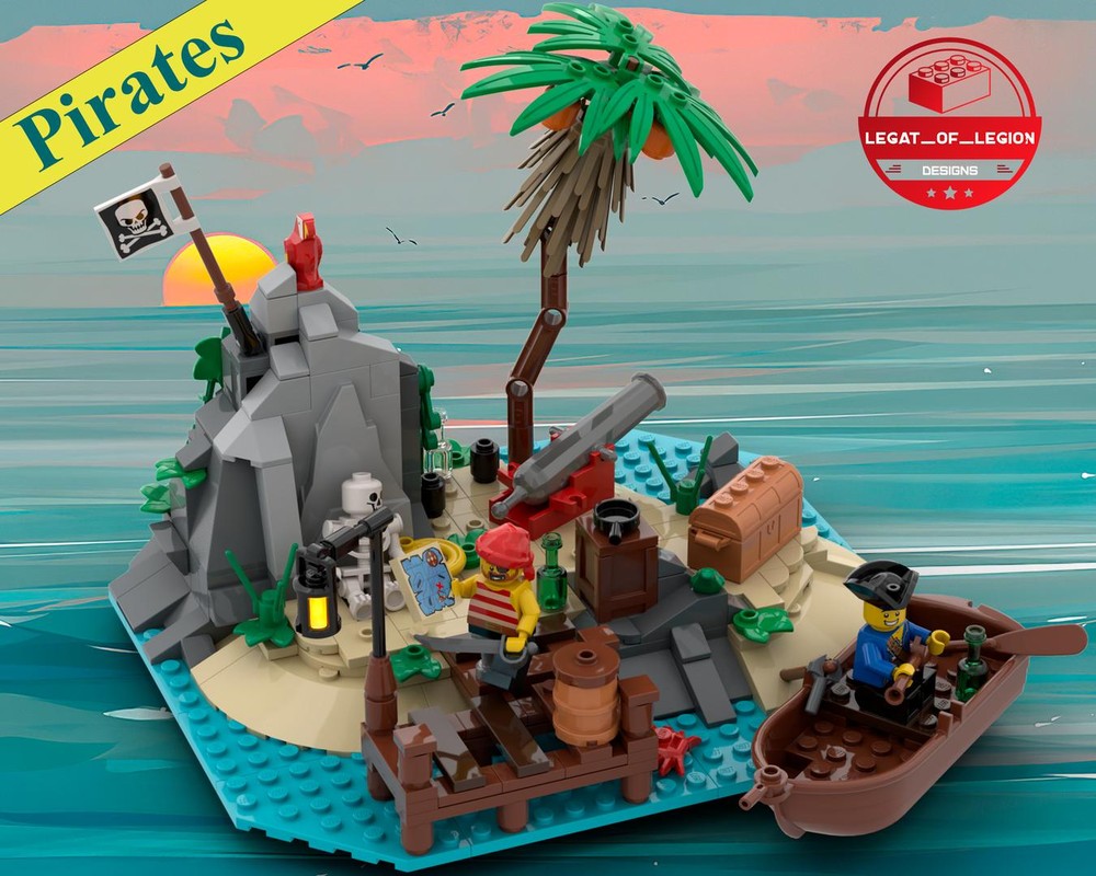 Lego 6254 Rocky Reef Remake