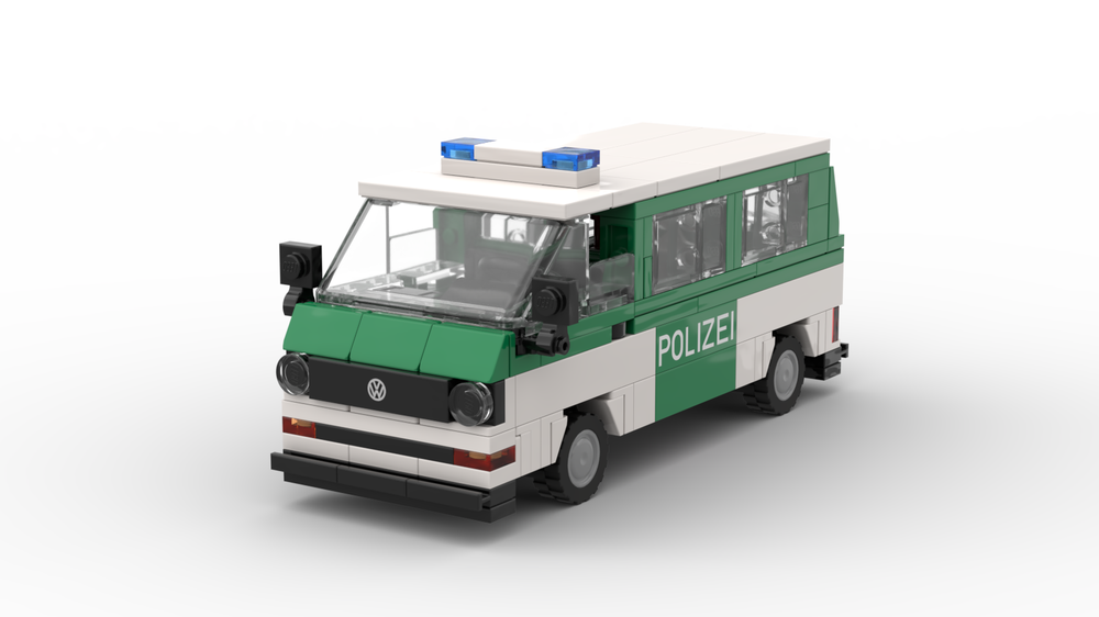 Lego 1982 VW Transporter T3 German Police