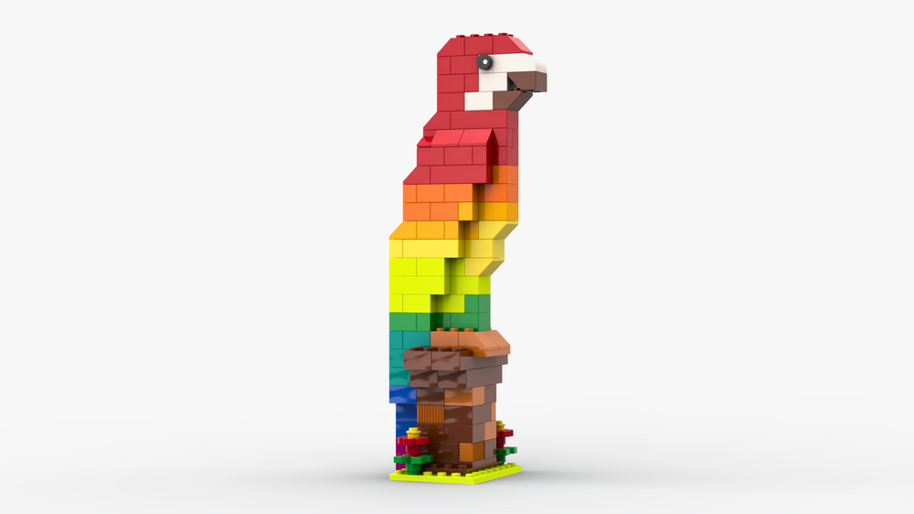 Lego 11038 Rainbow parrot