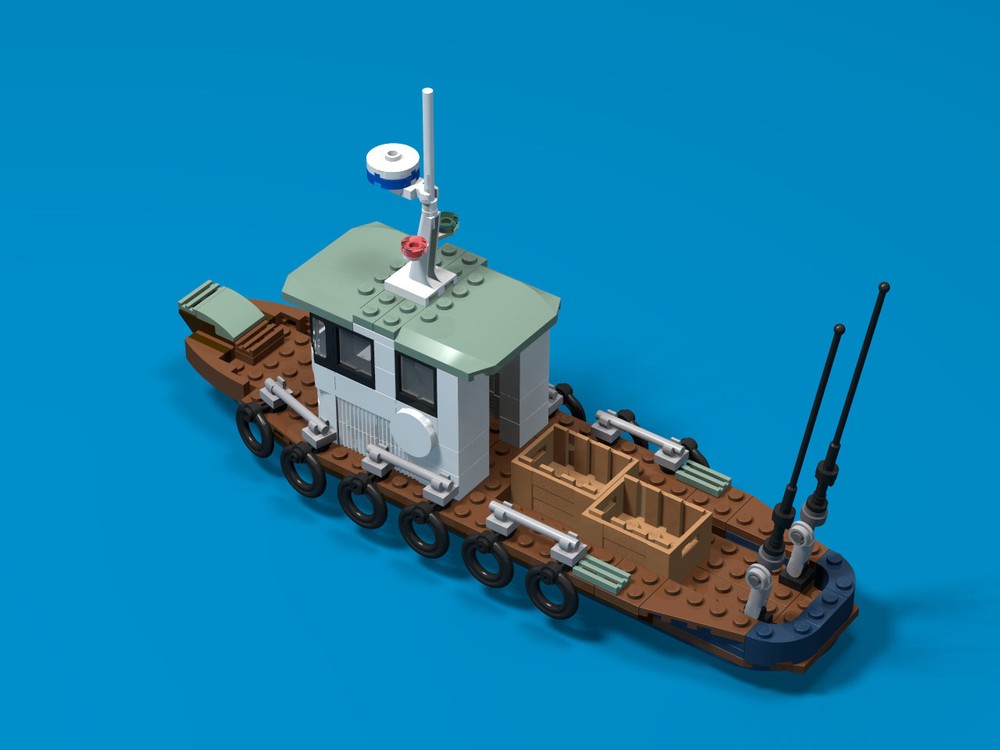 Lego Fishing Boat