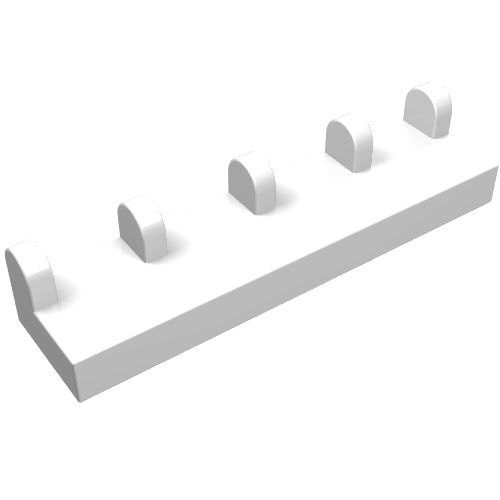 Lego Hinge Tile 1 x 4 / White