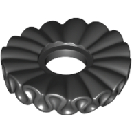 Lego Minifig Neckwear Ruff / Black