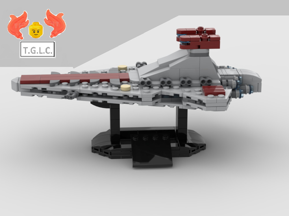 Lego Mid scale venator republic attack cruiser