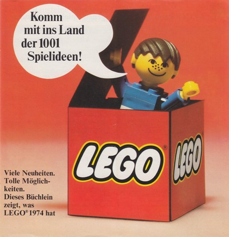 Lego 1974 Large European (97820-EU-tysk)