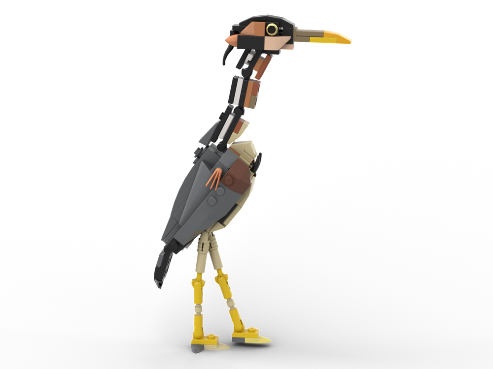 Lego Purple Heron