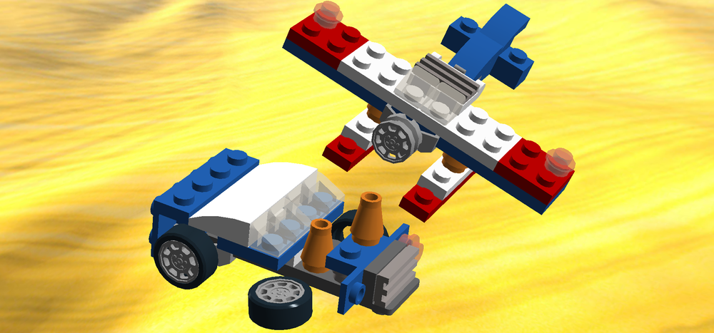 Lego 31027 Fire Plane
