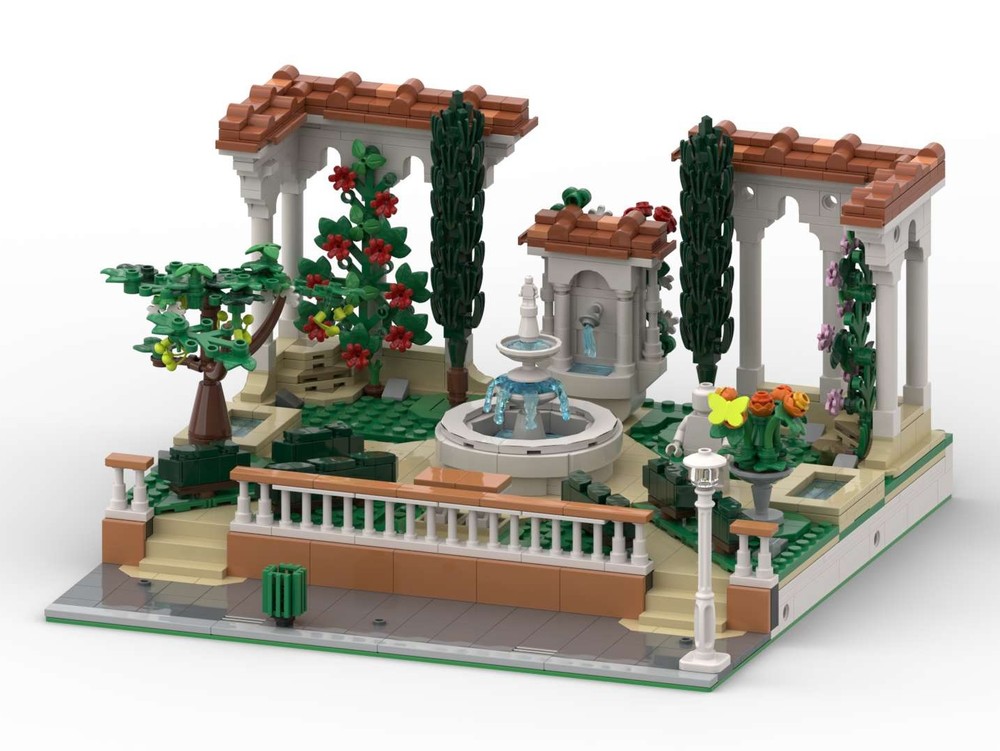 Lego 10359 Modular Fontain Garden