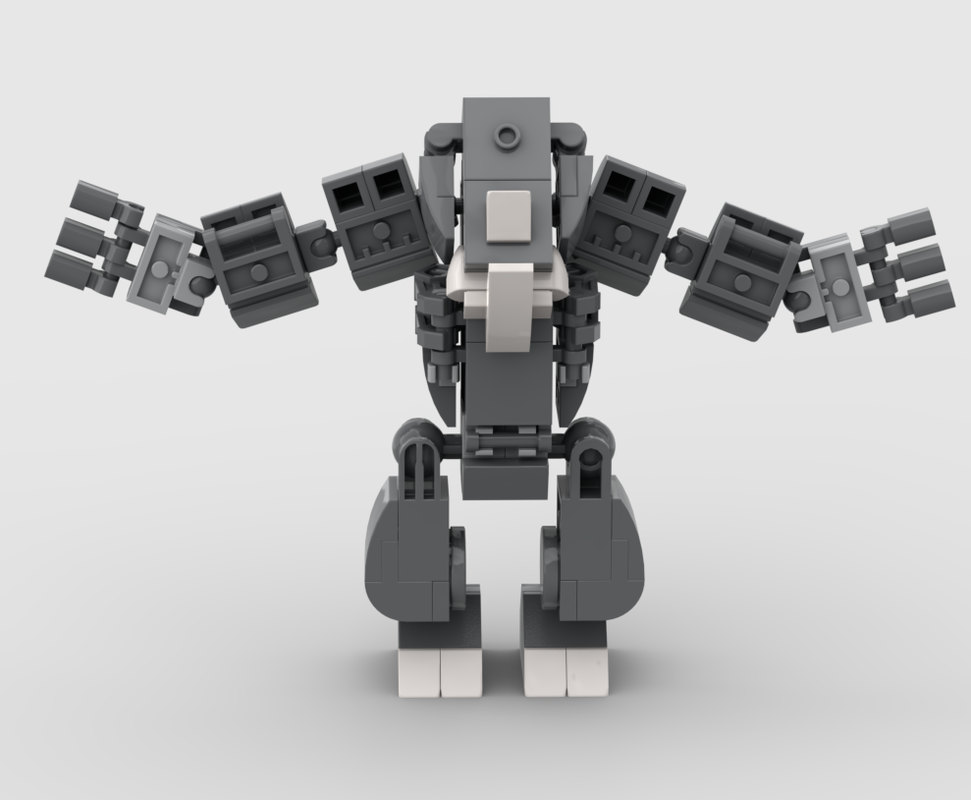 Lego rhino mech