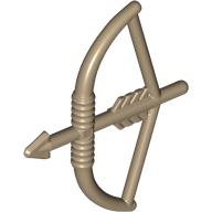 Lego Weapon Bow and Arrow [Large] / Dark Tan