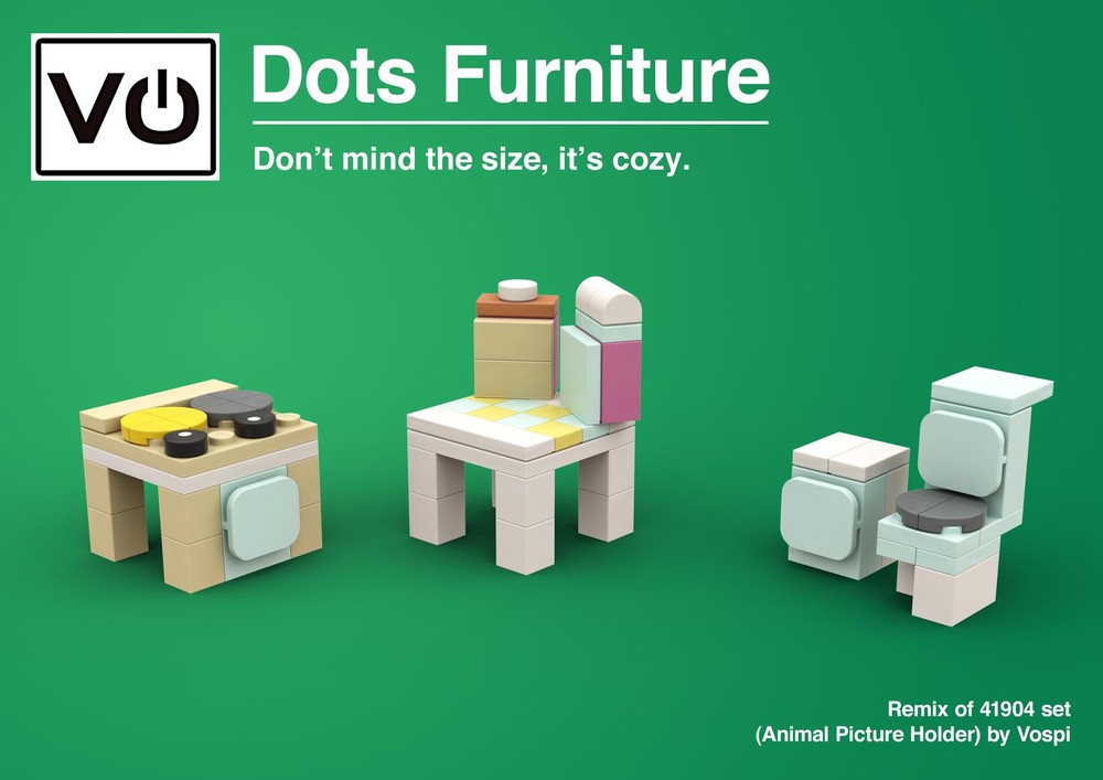 Lego Dots Furniture