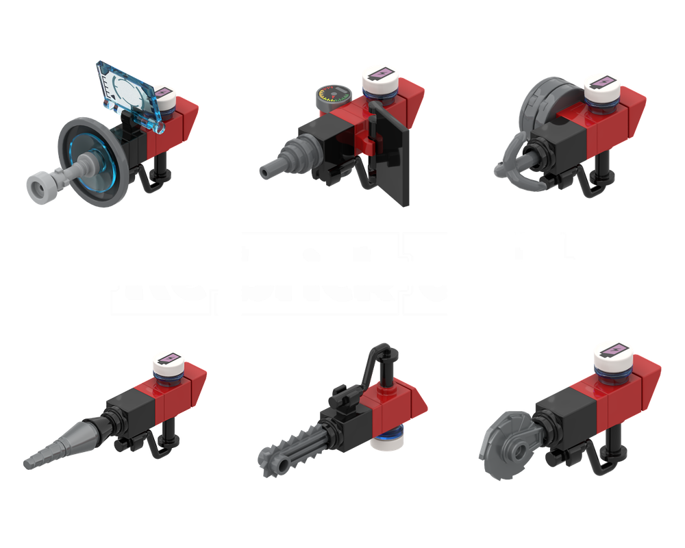Lego Add-On Pack: Mech Suit Power Tools