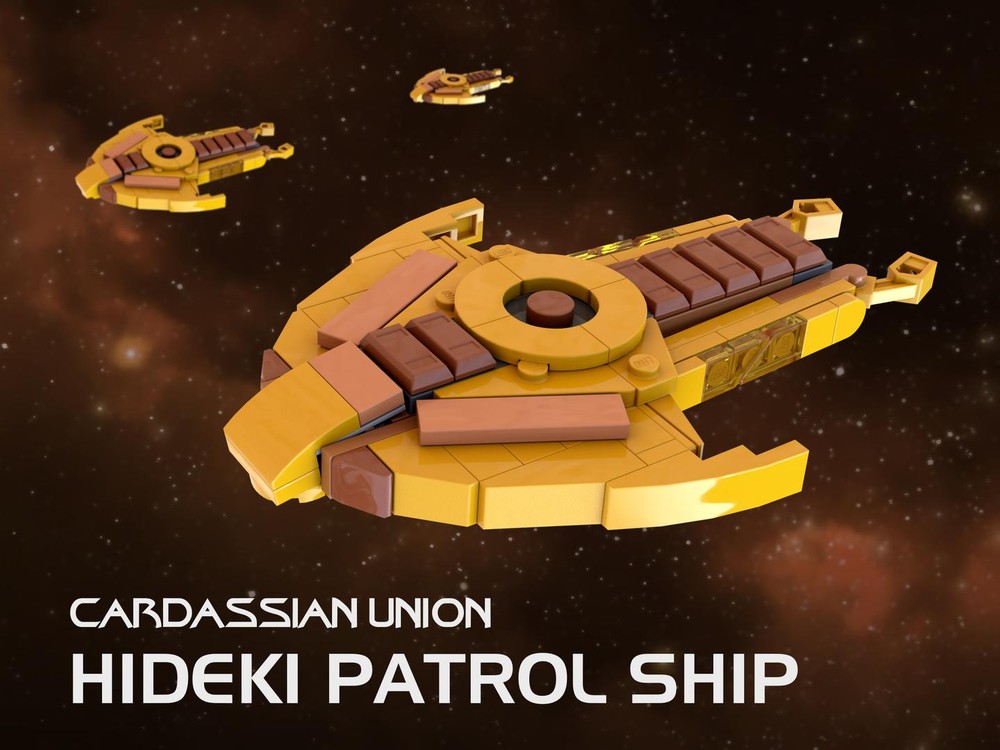 Lego Cardassian Hideki Patrol Ship, Star Trek