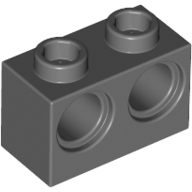 Lego Technic Brick 1 x 2 [2 Pin Holes]
