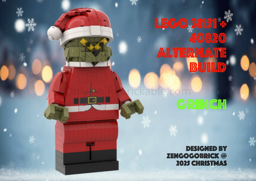 Lego 31151+40820 Grinch