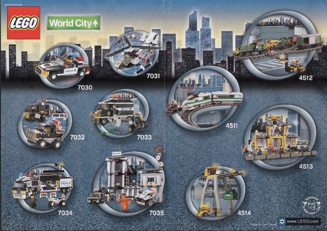 Lego 2003 Mini World City (4221437/4221438)