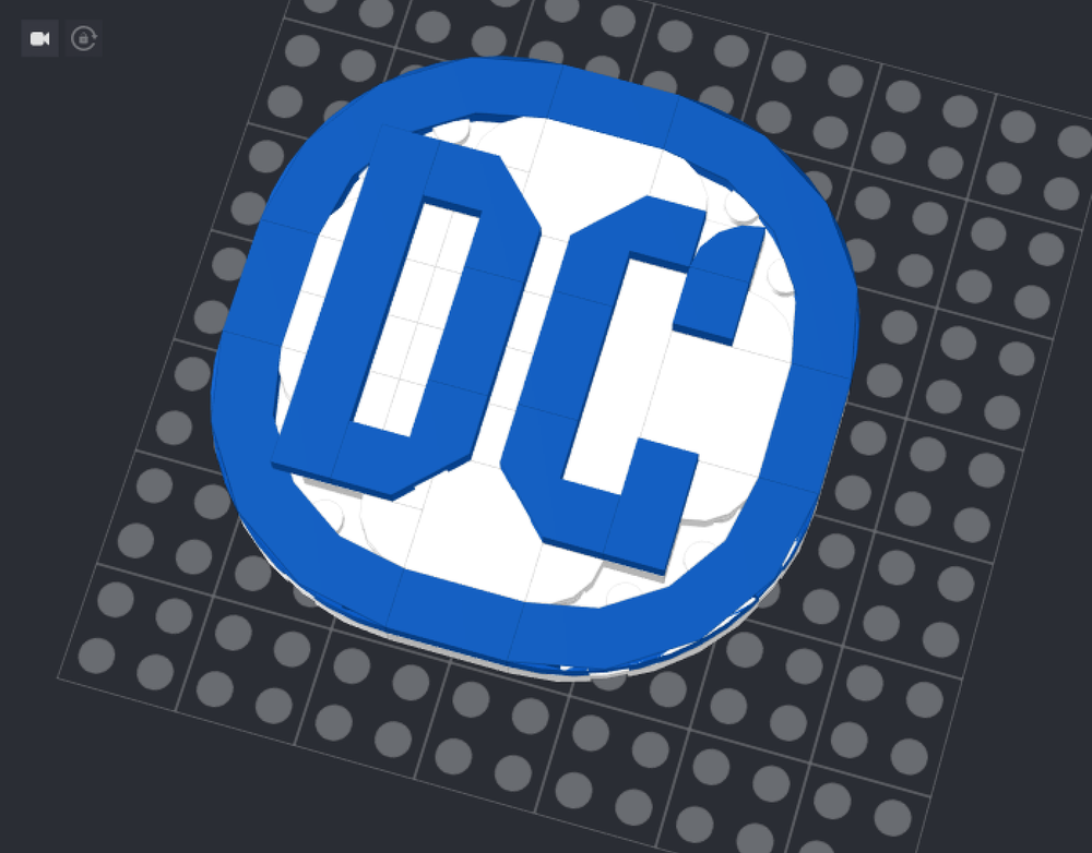 Lego DC Logo