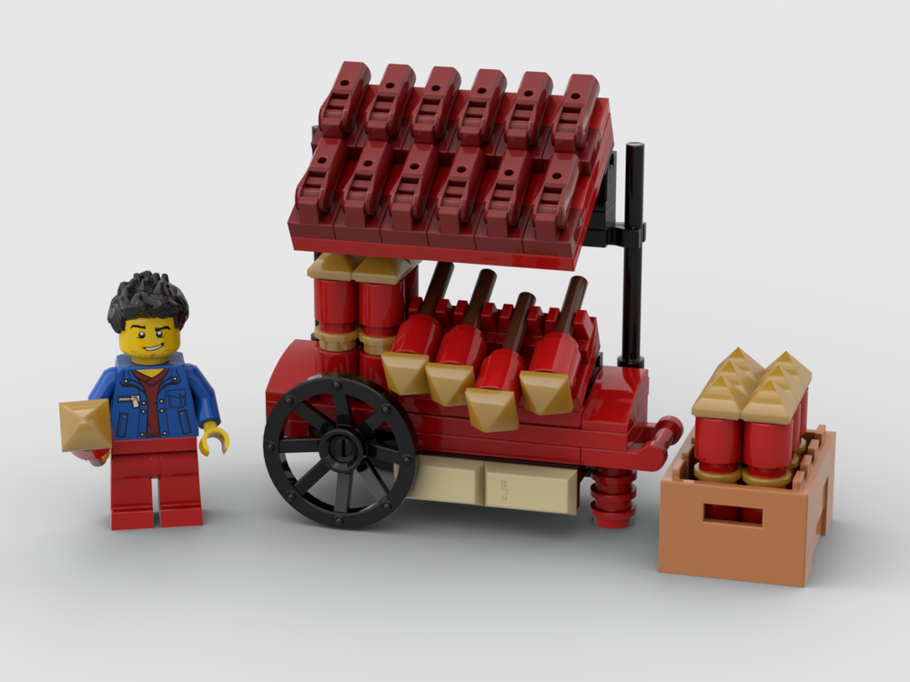 Lego Chinese Fireworks Stand
