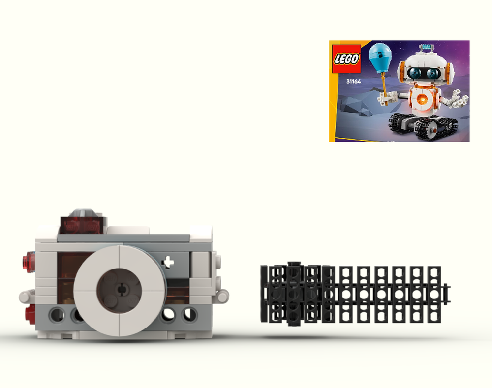 Lego Retro Mini Camera with flashlight