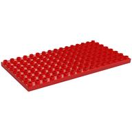 Lego Duplo Plate 8 x 16 / Red
