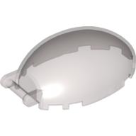 Lego Windscreen 6 x 4 x 2 1/3 Bubble Canopy with Handle / Trans-Brown