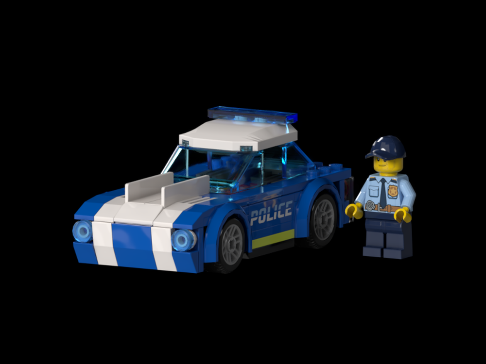 Lego 60312 Rebuild - police car