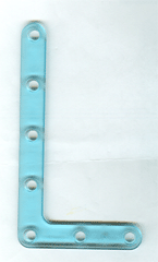 Lego Clikits Connector, L-Shape with 7 Holes