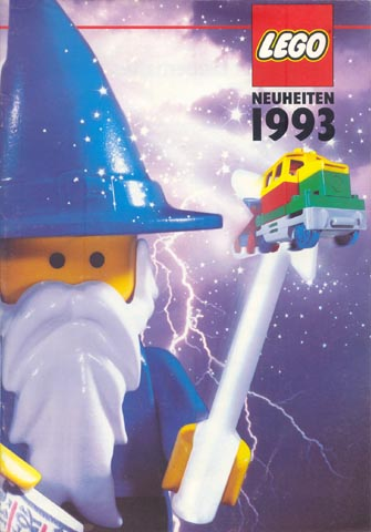 Lego 1993 Dealer Catalog Novelties German Jan. - Sept. (922583-D)