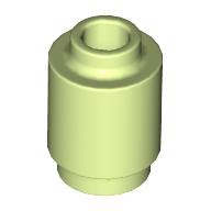 Lego Brick Round 1 x 1 Open Stud / Yellowish Green