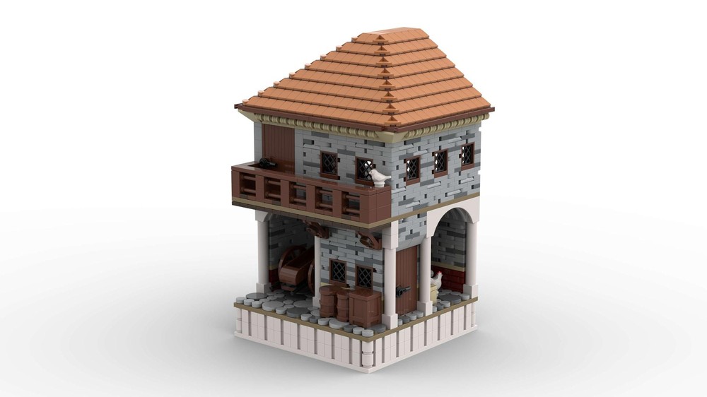 Lego Roman Ancient Insula