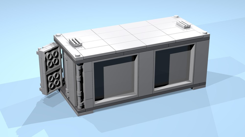 Lego 20-Feet Container (8 studs wide)