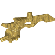 Lego Large Figure Weapon Claw, Half / Pearl Gold