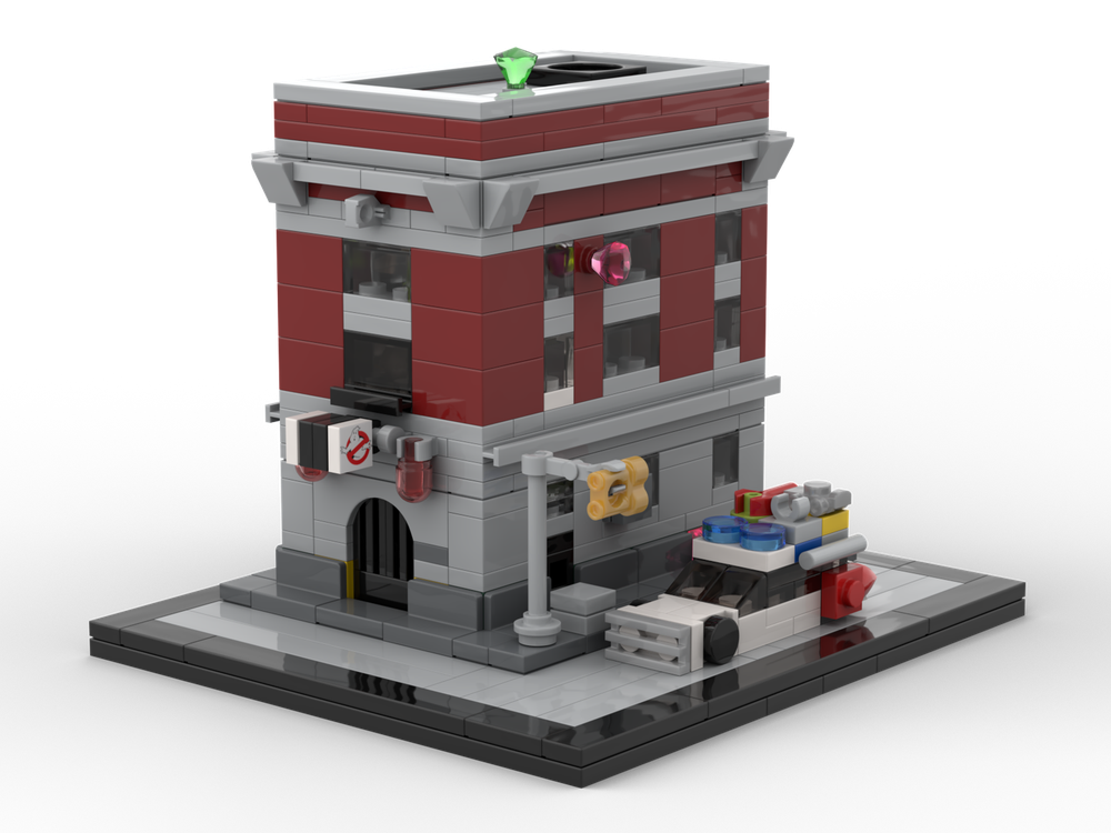 Lego Ghоstbusters Firehouse Headquarters Architecture