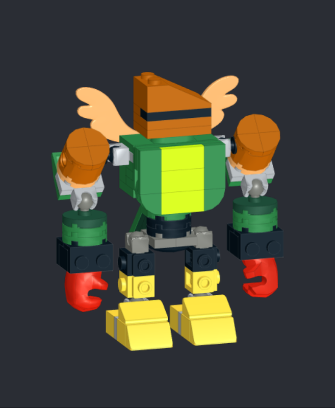 Lego Hawkodile Upgrade