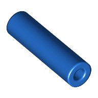 Lego Hose, Pneumatic 4mm D. 2L / 1.6cm / Blue