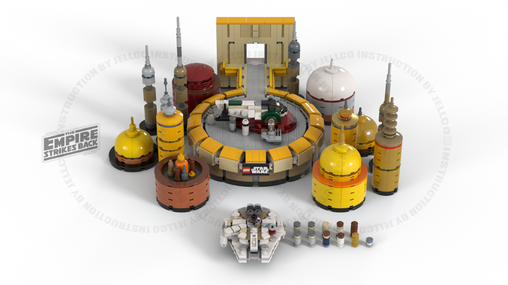 Lego Micro Diorama : BESPIN