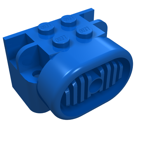 Lego Fabuland Airplane Engine Block with Technic Pin Hole