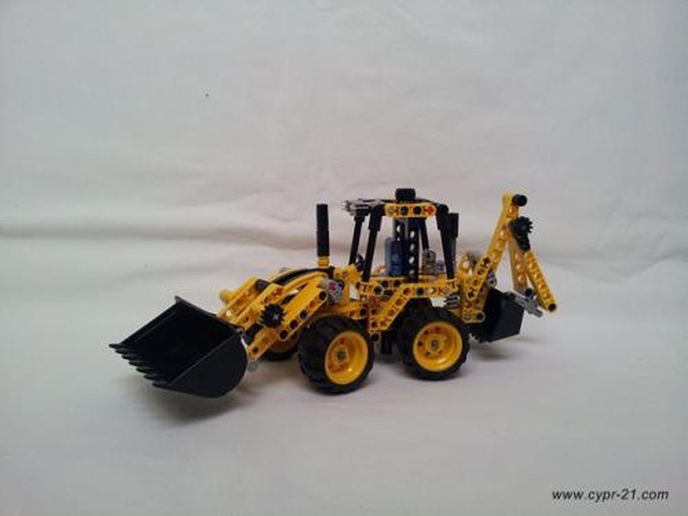 Lego Mini backhoe