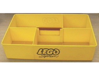 Lego Storage Box - Yellow
