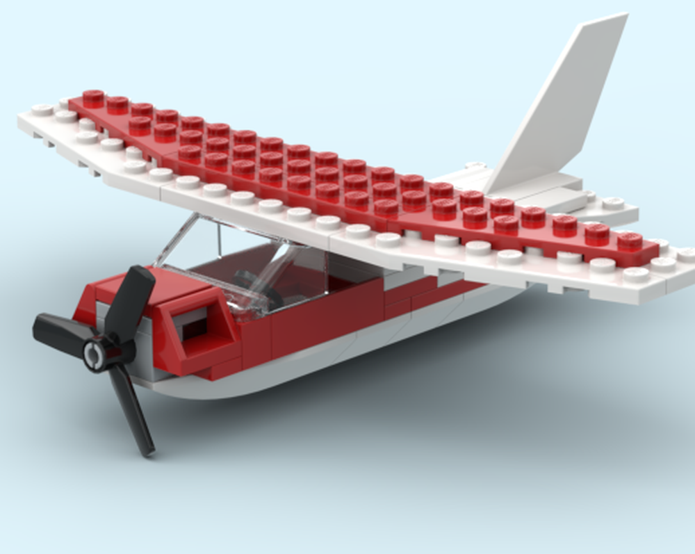 Lego THE lowbricker (mass produce afforable plane)