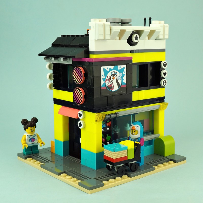Lego Penguin Slushy Shop