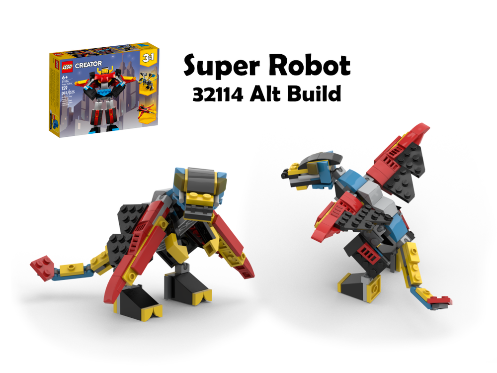 Lego Creator 31124 Alternate Build: Dragon