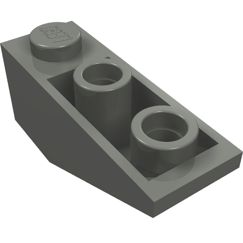 Lego Brick Sloped Inverted 34° 3 x 1 with Internal Stopper