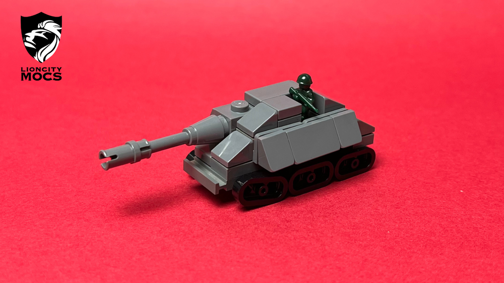 Lego Jagdpanther Tutorial (1:120)